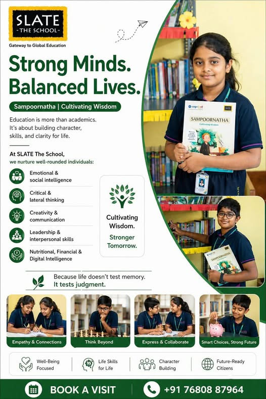 SLATE - The School, Vijayawada April 30th, 2026
