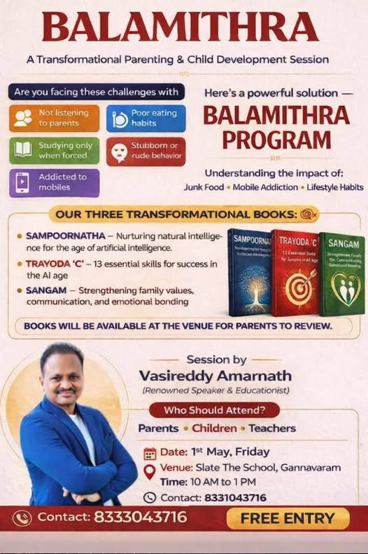 Balamitra Program , April 7th, 2026