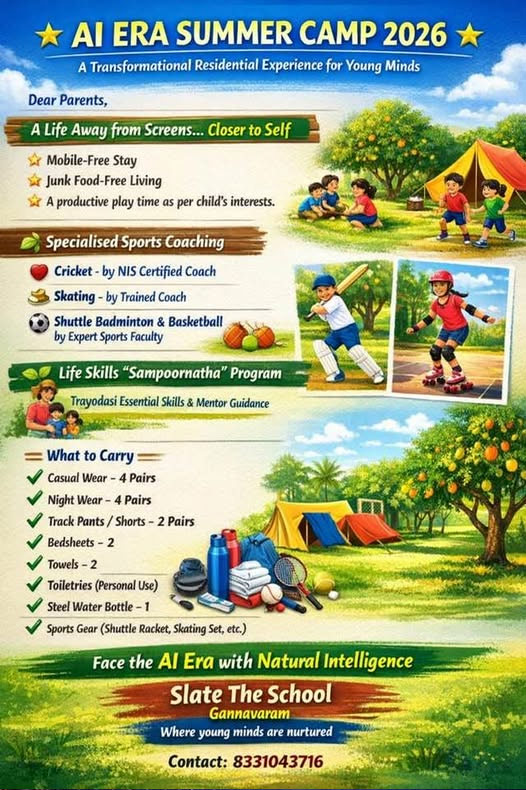 AI ERA Summer Camp , April 7th, 2026