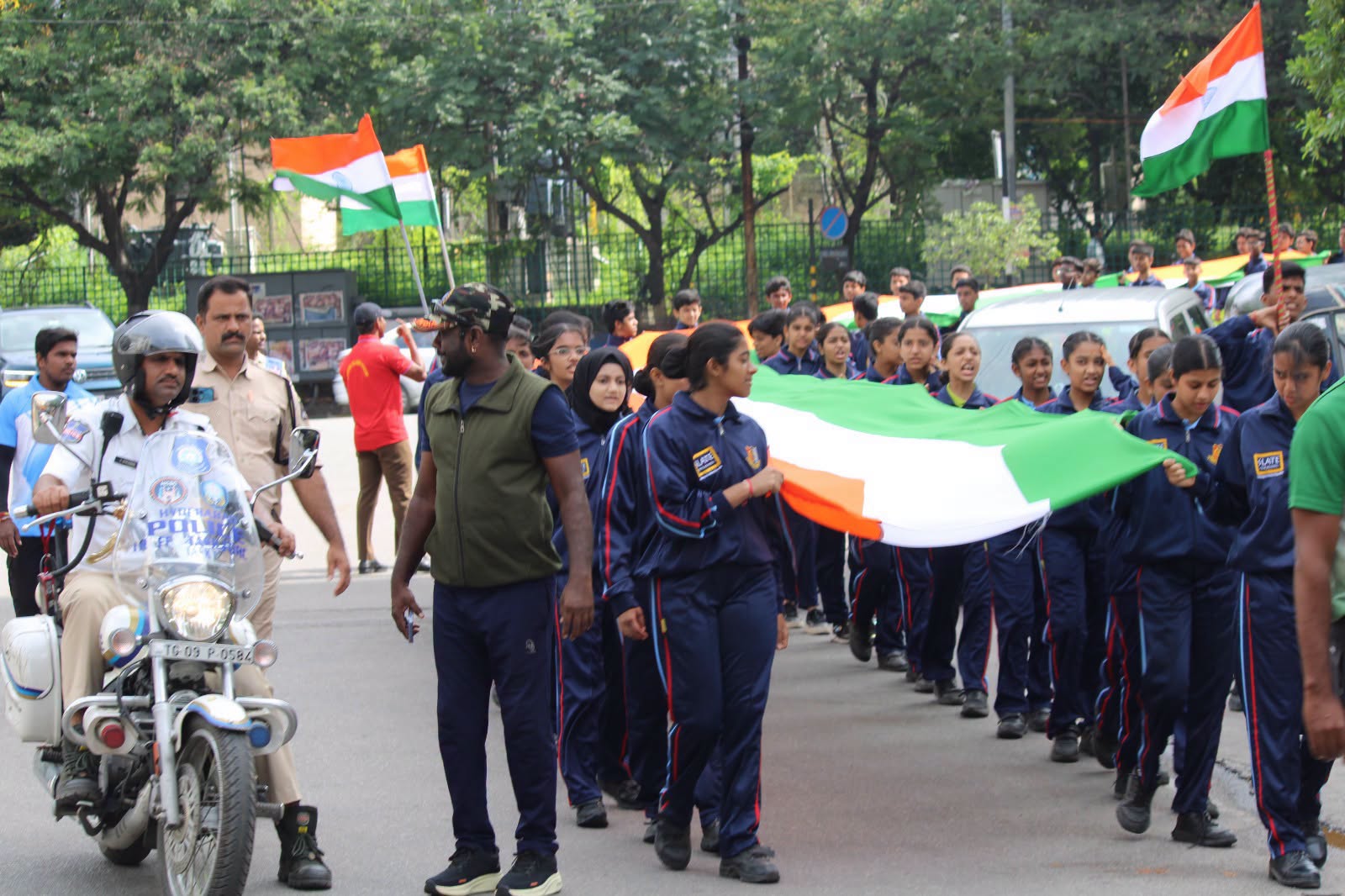 The country is ours, the glory is ours..