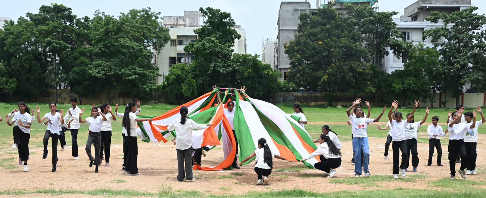 The country is ours, the glory is ours..