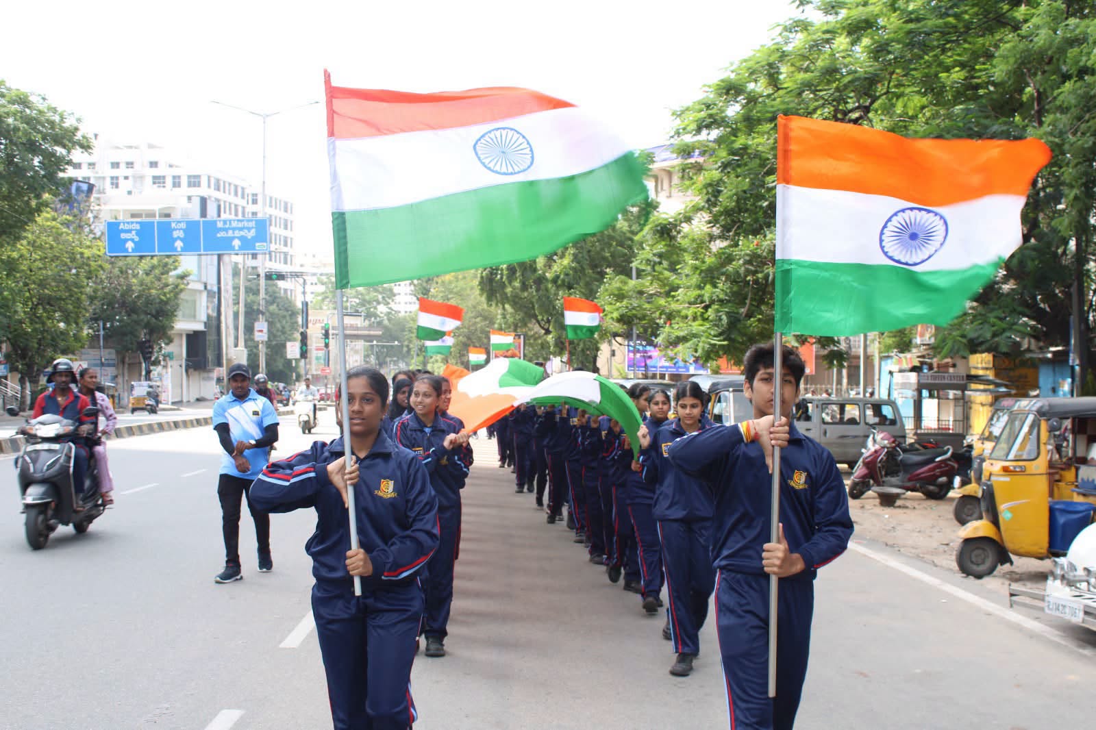 The country is ours, the glory is ours..