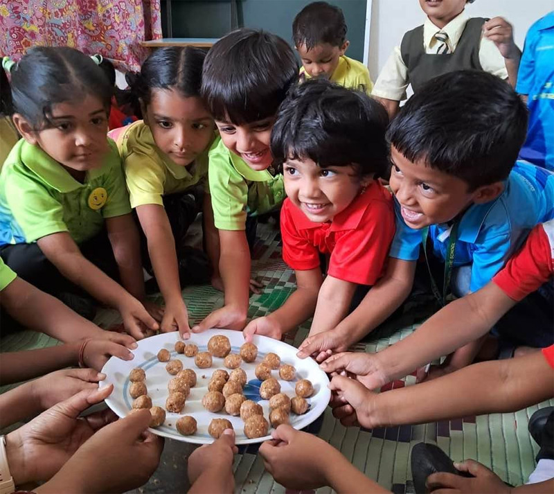 school as part of activity 
