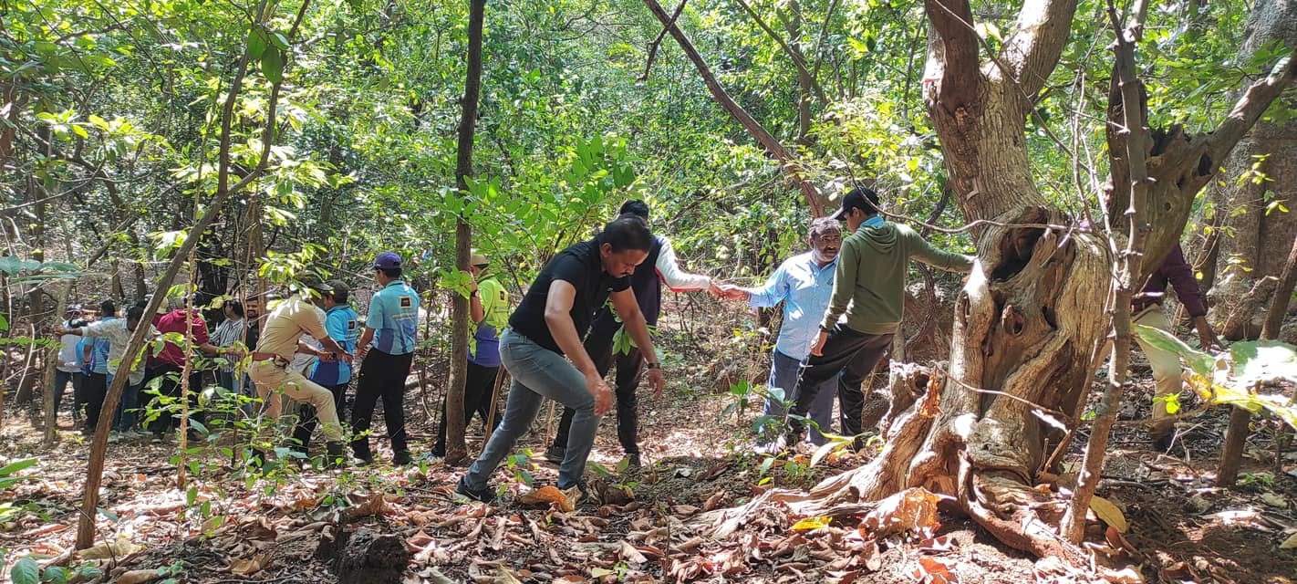Field trip to Vikarabad forest.