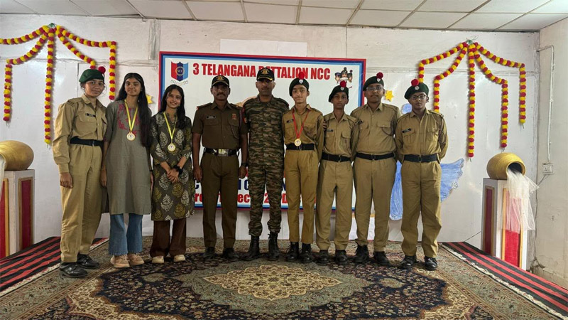  *Abids Branch NCC cadet, Zain Samdani*, December 24th 2025