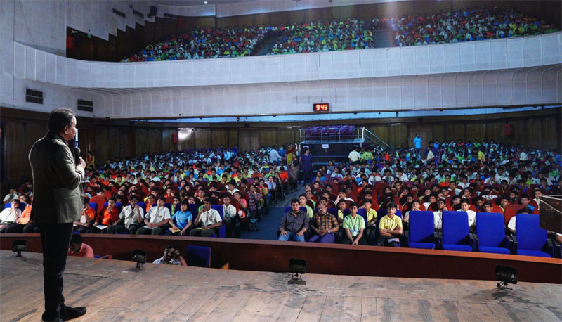 Ravindra Bharathi auditorium.