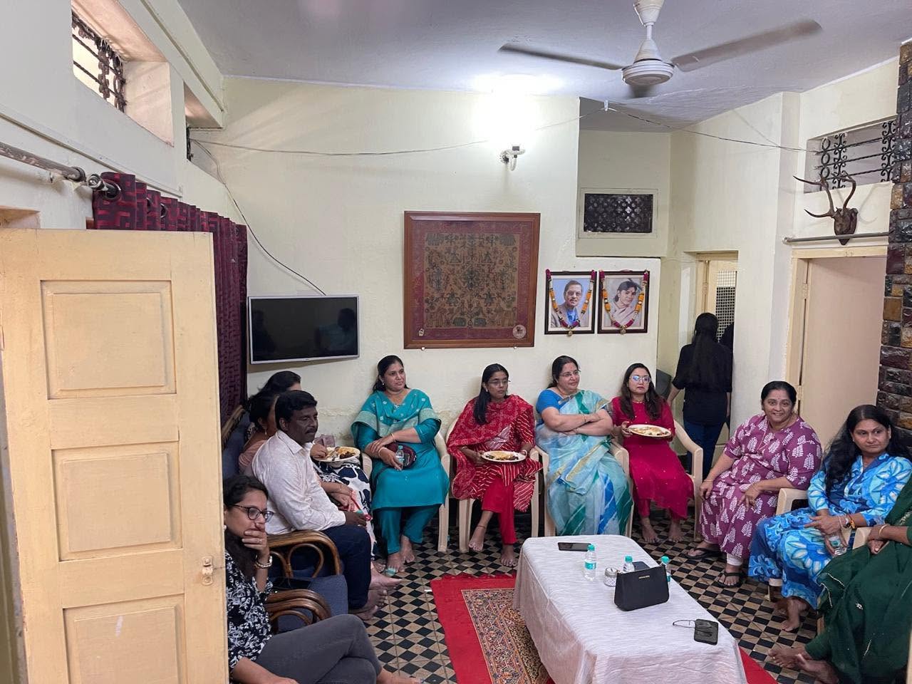 Lunch hosted by Sapna Bhatnagar, Dean Slate at her residence.