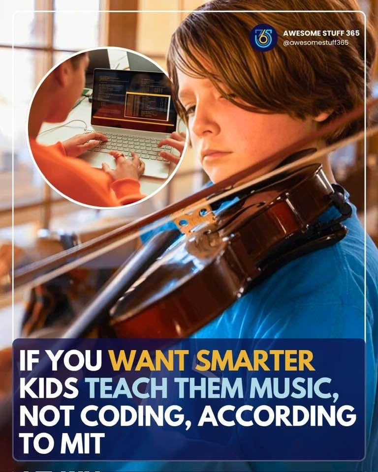 If you Want Smarter Kids Teach Them Music, Not Coding, According to MIT