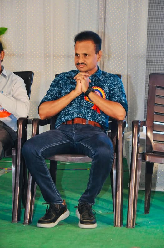 Karimnagar. On the stage at Vani Niketan school.