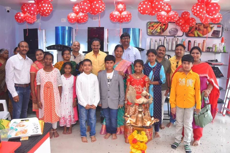 opening of the Prestige showroom in Vijayawada
