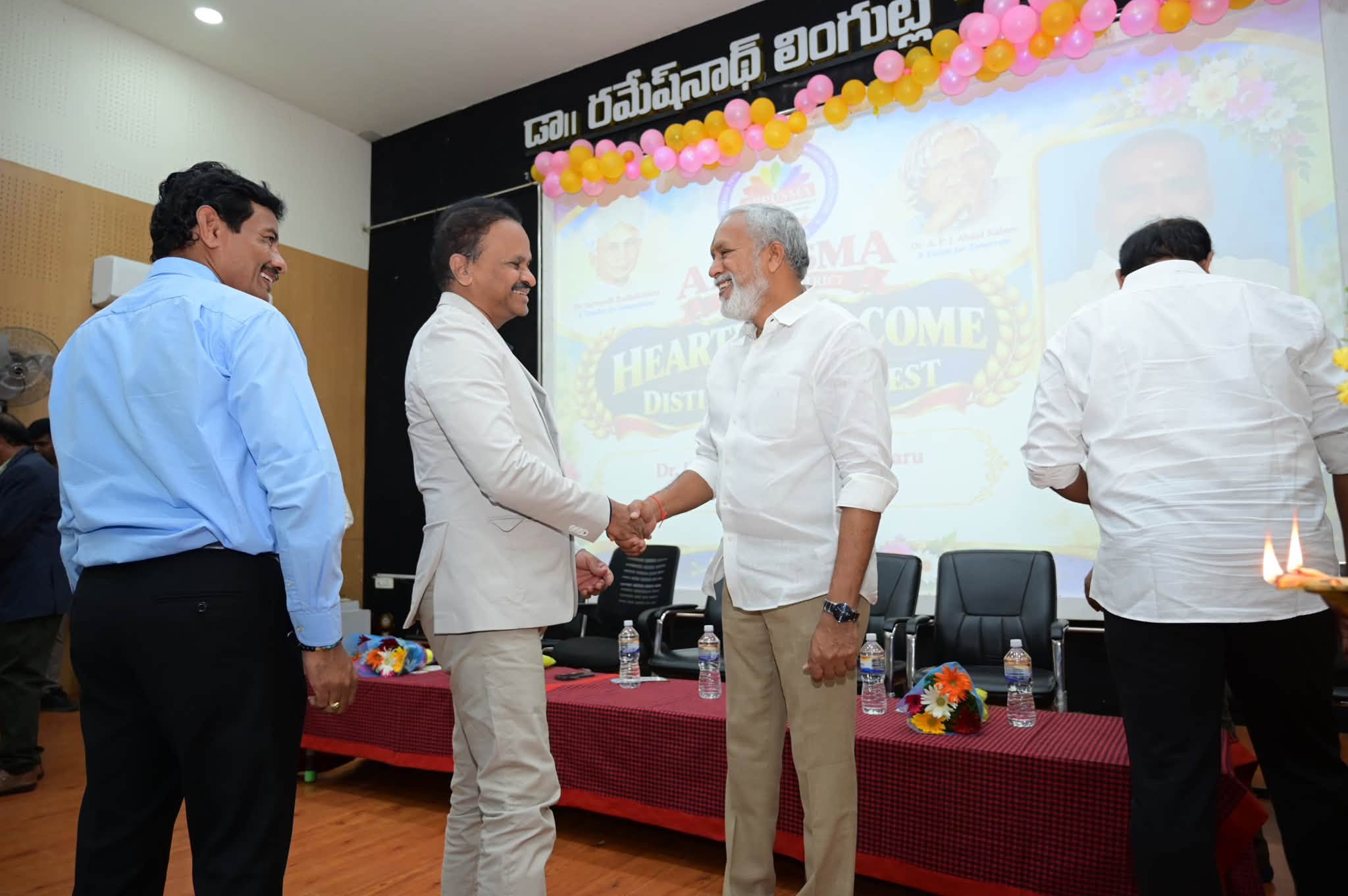 Today, APPUSMA (Andhra Pradesh Private Unaided Schools Management Association) organised a ceremony to felicitate the Best Teachers of private schools