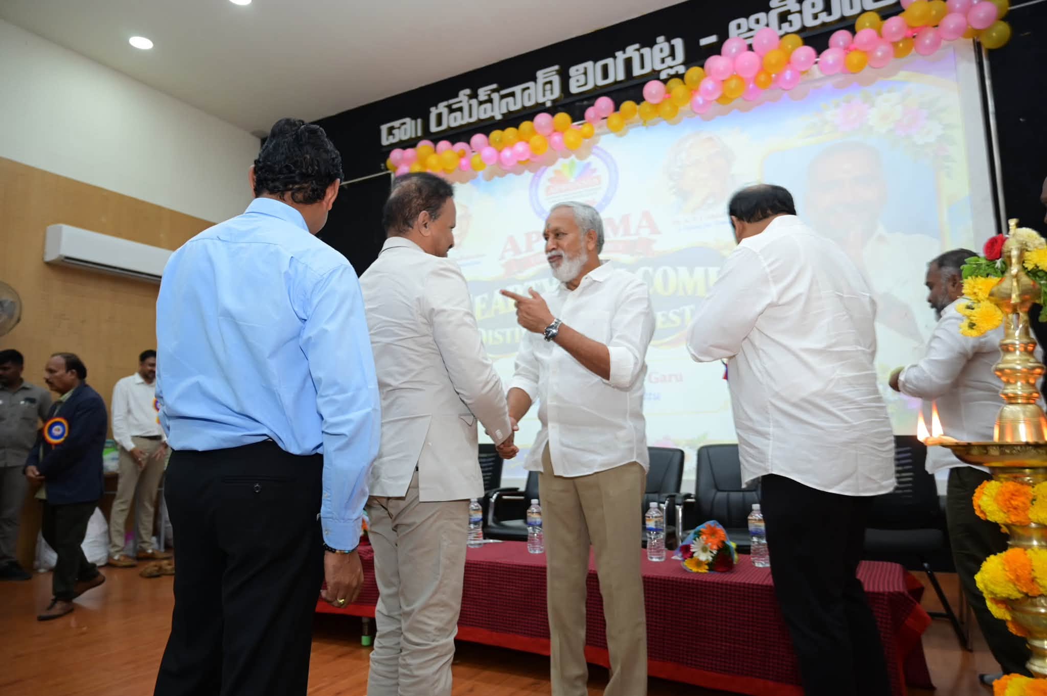 Today, APPUSMA (Andhra Pradesh Private Unaided Schools Management Association) organised a ceremony to felicitate the Best Teachers of private schools