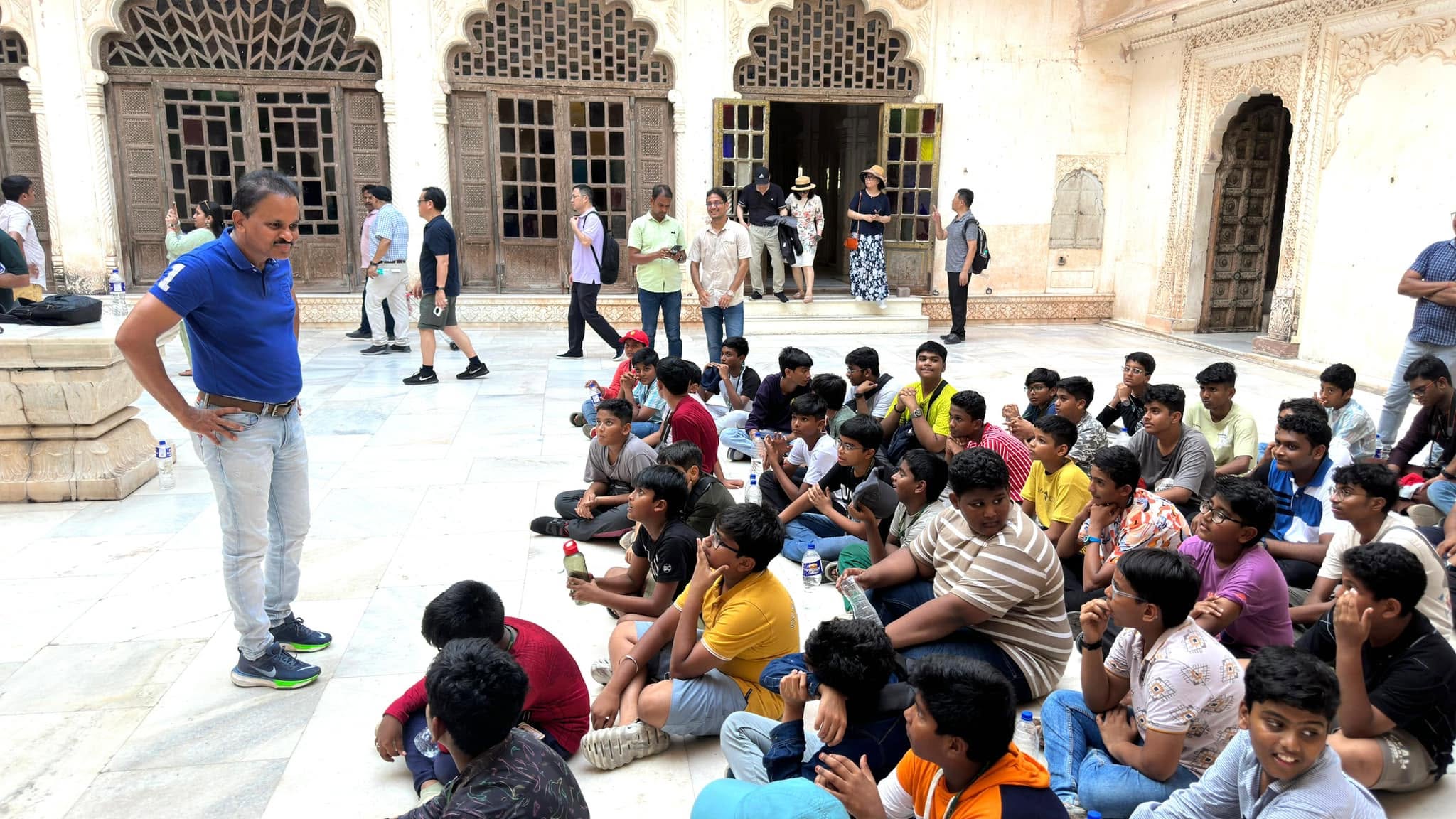 Mehragarh fort. Jodhpur. Teacher cum Guide cum body guard. Mehragarh fort. Jodhpur. Teacher cum Guide cum body guard.