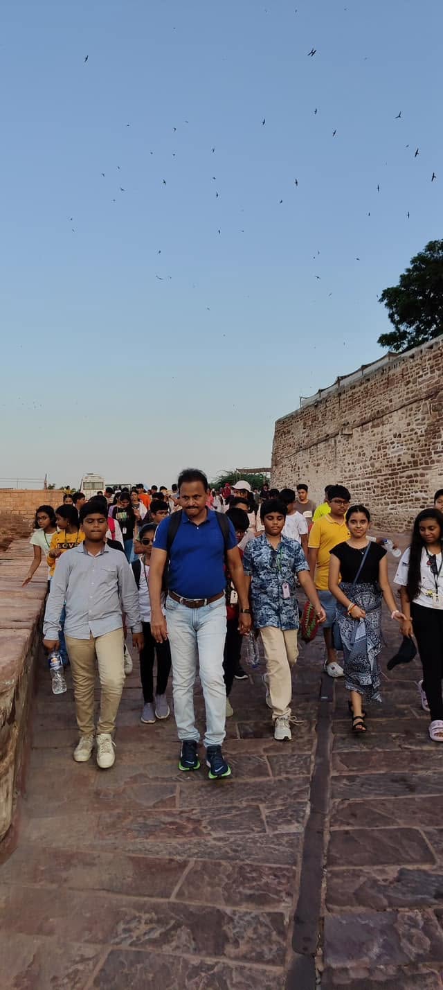 Mehragarh fort. Jodhpur. Teacher cum Guide cum body guard. Mehragarh fort. Jodhpur. Teacher cum Guide cum body guard.