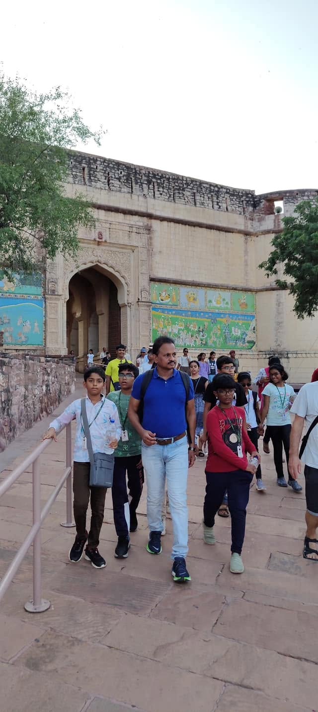 Mehragarh fort. Jodhpur. Teacher cum Guide cum body guard. Mehragarh fort. Jodhpur. Teacher cum Guide cum body guard.