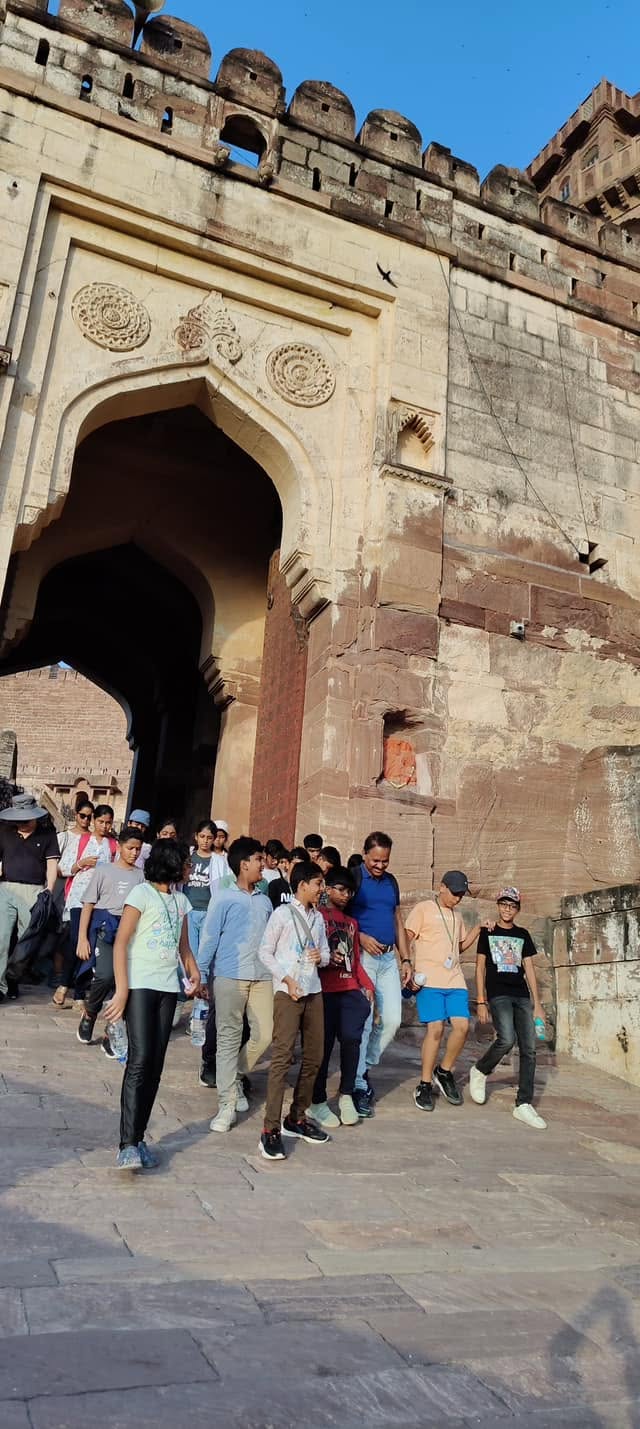 Mehragarh fort. Jodhpur. Teacher cum Guide cum body guard. Mehragarh fort. Jodhpur. Teacher cum Guide cum body guard.