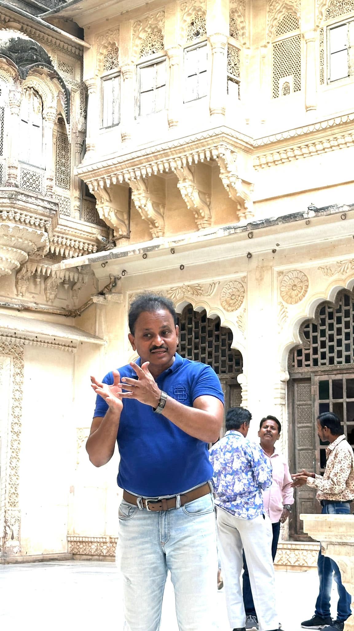 Mehragarh fort. Jodhpur. Teacher cum Guide cum body guard. Mehragarh fort. Jodhpur. Teacher cum Guide cum body guard.