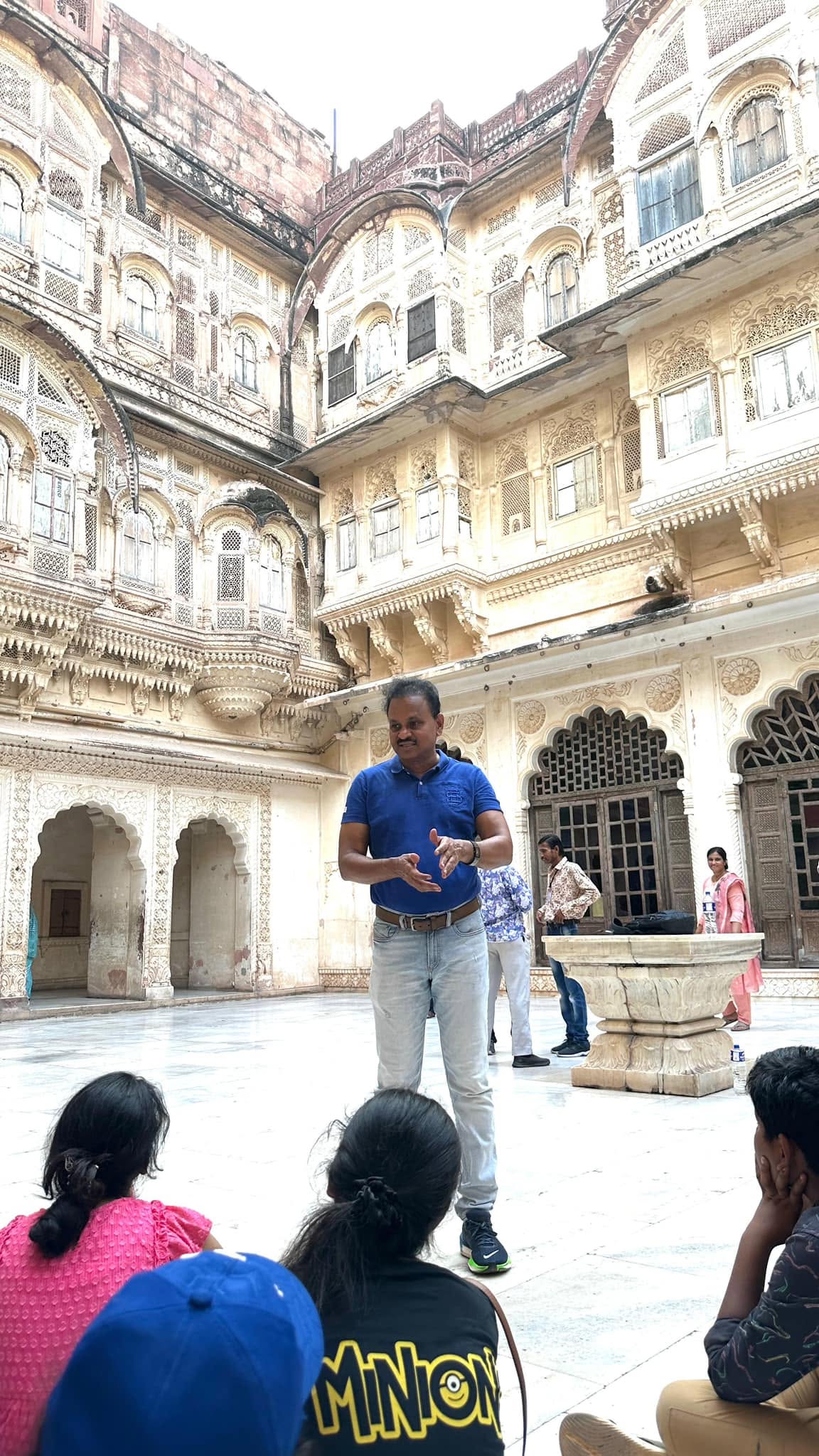 Mehragarh fort. Jodhpur. Teacher cum Guide cum body guard. Mehragarh fort. Jodhpur. Teacher cum Guide cum body guard.