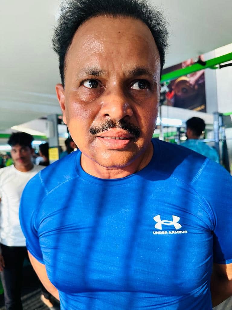 Exercising until you sweat...