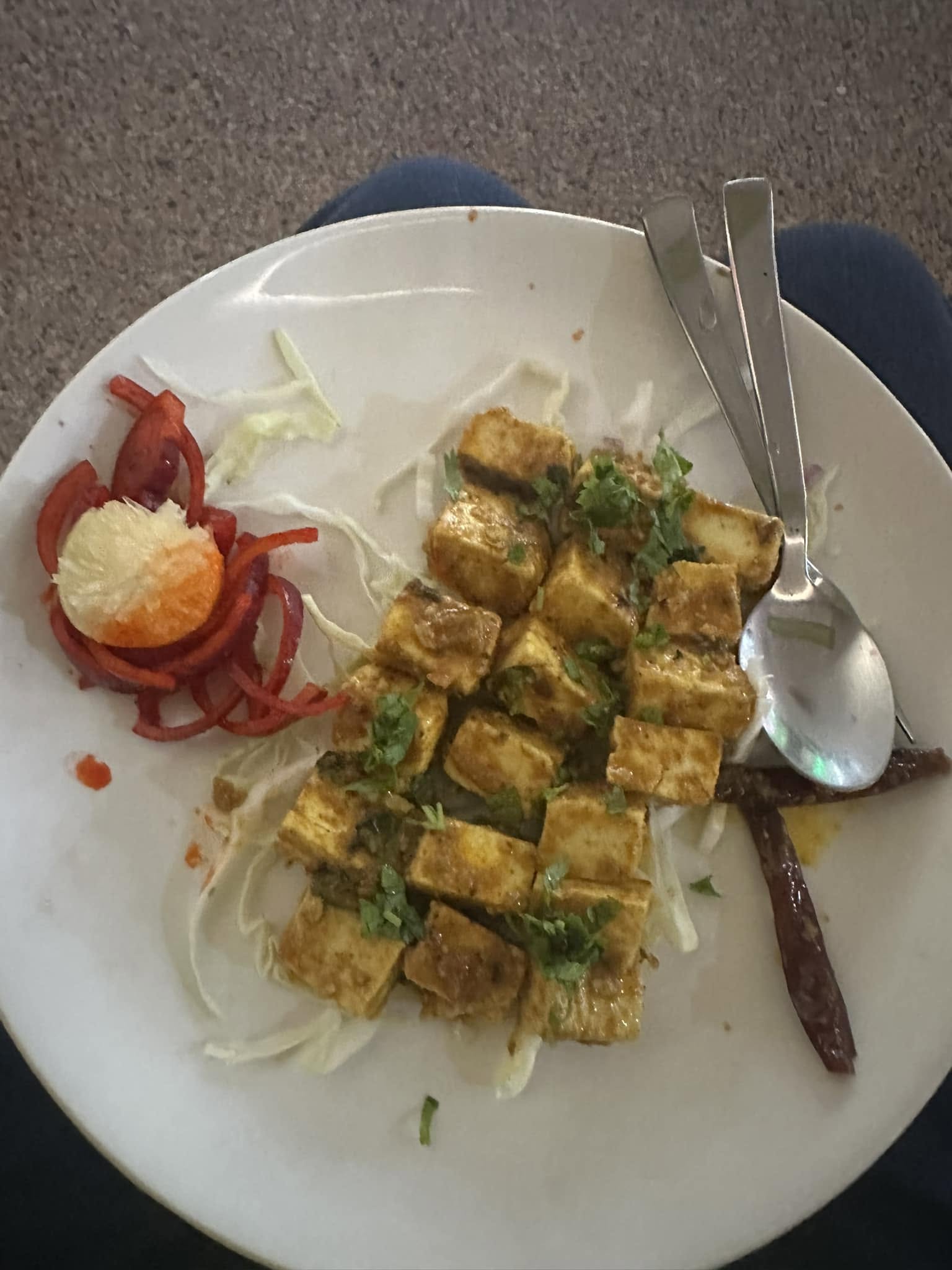 Do you want Paneer item Sukkha? Do you want Paneer item Sukkha?
