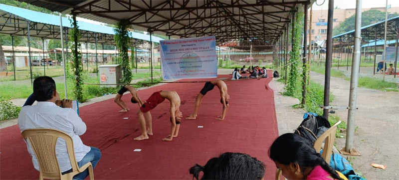 Yoga Competitions and won laurels