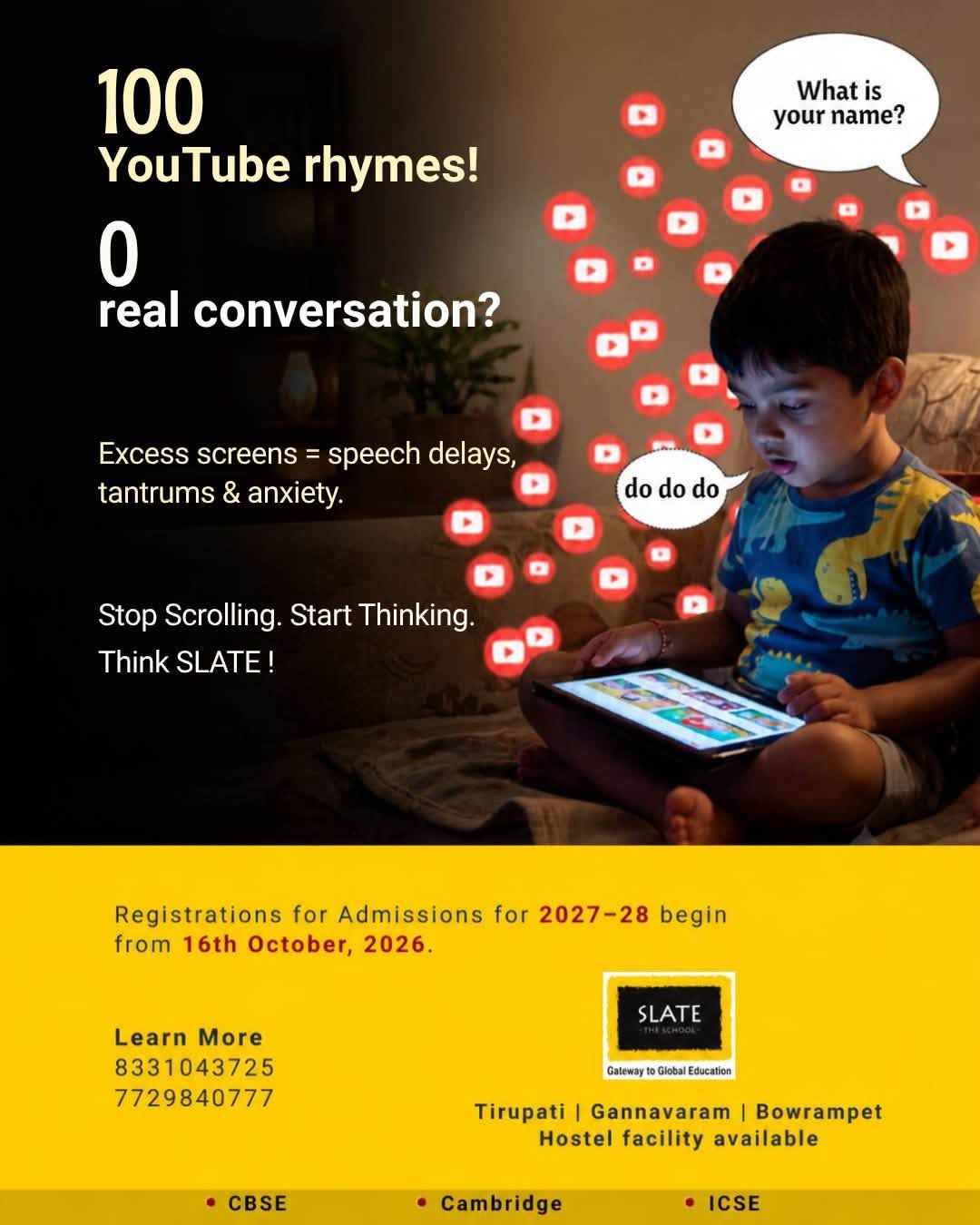 Google knows everything why force your child to memorize?